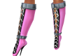 locked ballet boots pink