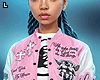 Varsity Jacket Pink
