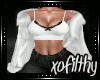 |xo| XO White Fur Coat