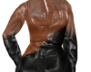 Leather Sexy Dress
