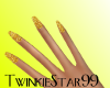 eTWe Kids gold nails