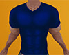 Blue Muscled Shirt (M)