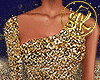 !SK! Gold Sequin Dress