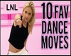 10 Funky Dance Actions