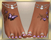 Butterfly Tattoo ~ Feet