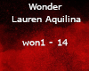 Wonder - Lauren Aquilina