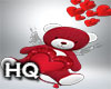 Bear Heart F/M Red ♥