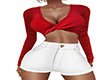 ~N~ Sizzling Red Short S