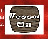 Wesson Oil Barrel
