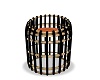 Modern Boho Rattan Stool