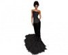 Black Feather Gown