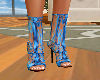 Botas Azules Fantasia