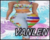 LV**Pant Flowers RLL