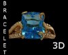 CA 3D BlueTopazGL Bracel