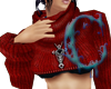 *c* Red Cropped Jumper