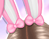 Bunny Ear Pink+White