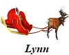 Flying Sleigh Givin Gift