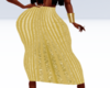 SC21 Yellow Sequin Skirt