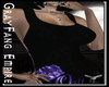Queen strap dress purple
