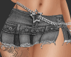 sw Grey Denim Skirt