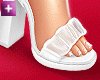 y2k pearl heels white