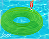 [X] Green Floatie.