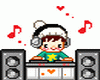 DJ sticker