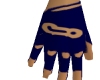 J navy blue gloves