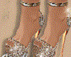 gold heels