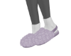 LOUNGE Purple Slippers