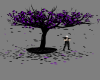 tree purple-pvc