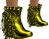(MA)Gold Love Boots