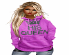 Pink His Queen Hoodie