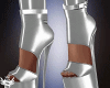 Hekate Silver Boots