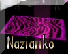 NS* Rug tiger pink NAZ