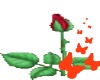 *ADI*animated rose stick