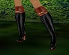 black and tan boots