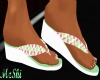 Sandals Pink/Green