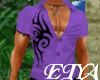 [Ely] Muscle Shirt lilla