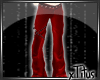 Red Straight Pants