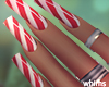 Christmas Candy Nails