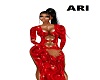 red star gown