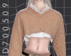 MM-Knitted Sweater Beige