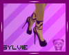 *S* Dark Purple Heels