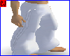 White Tracky Pants