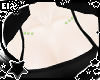 . green chest dermals