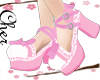 sweet lolita shoes pink