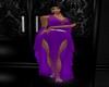 Diva purple Gown