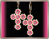 Earrings|Daisies Cross