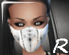 [R] White Latex Mask